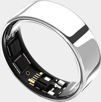 Ultrahuman Ring Air silfur - Stærð 6