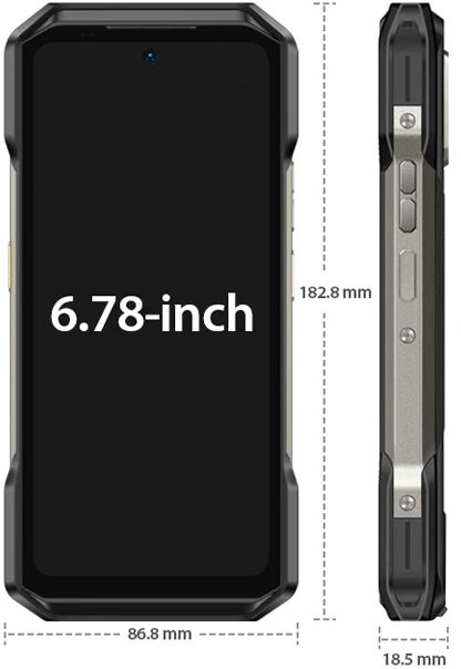 Ulefone Armor 27T Pro+ 256GB snjallsími - Svartur