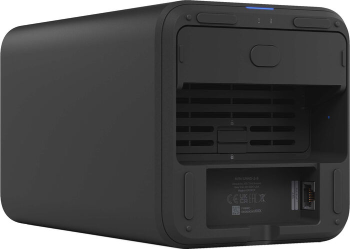 Ubiquiti UniFi UNAS 2 NAS hýsing - Svört