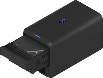 Ubiquiti UniFi UNAS 2 NAS hýsing - Svört