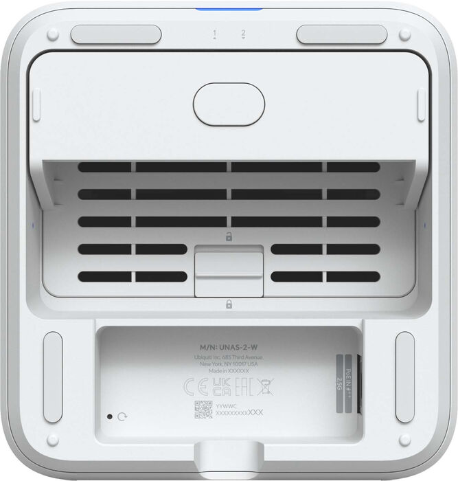 Ubiquiti UniFi UNAS 2 NAS hýsing - Hvít