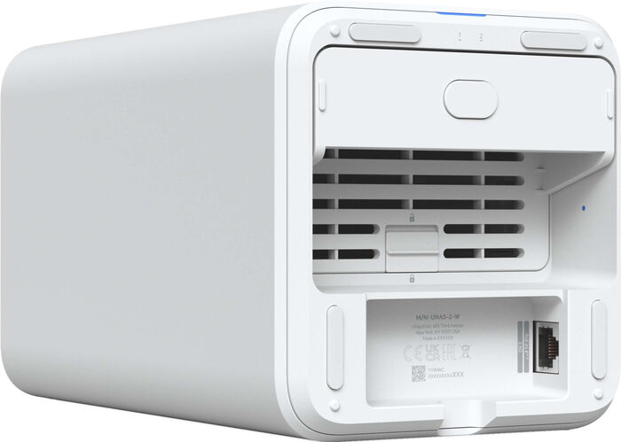 Ubiquiti UniFi UNAS 2 NAS hýsing - Hvít