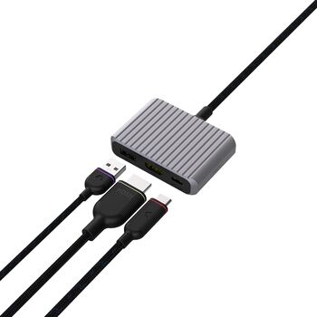 Unisynk USB-C tengikví - 3 tengi