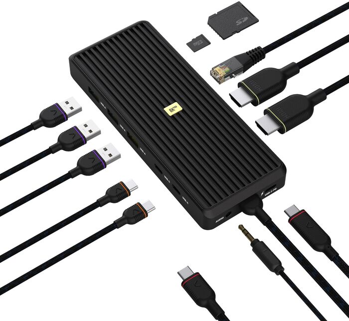 Unisynk USB-C tengikví - 12 tengi