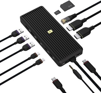 Unisynk USB-C tengikví - 12 tengi