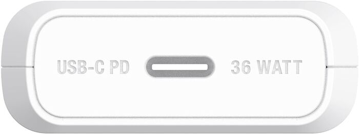 Unisynk G3 hleðslutæki 36W USB-C - Hvítt