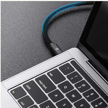 Celly segulmögnuð 60W USB-C Í USB-C snúra - 2 metrar