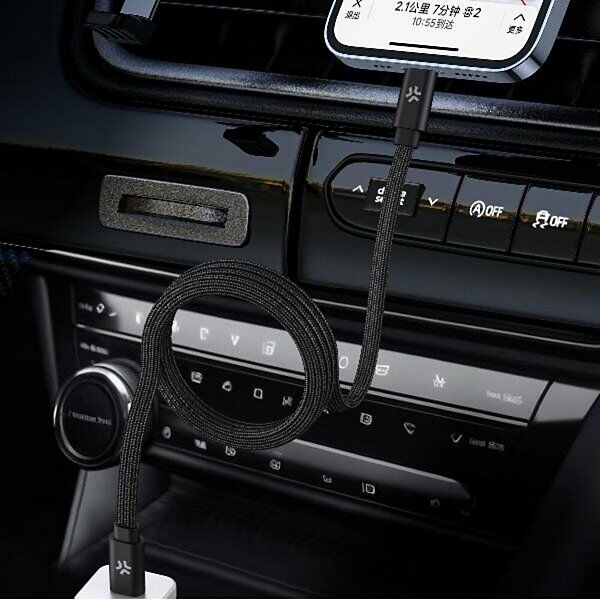 Celly segulmögnuð 60W USB-C Í USB-C snúra - 2 metrar