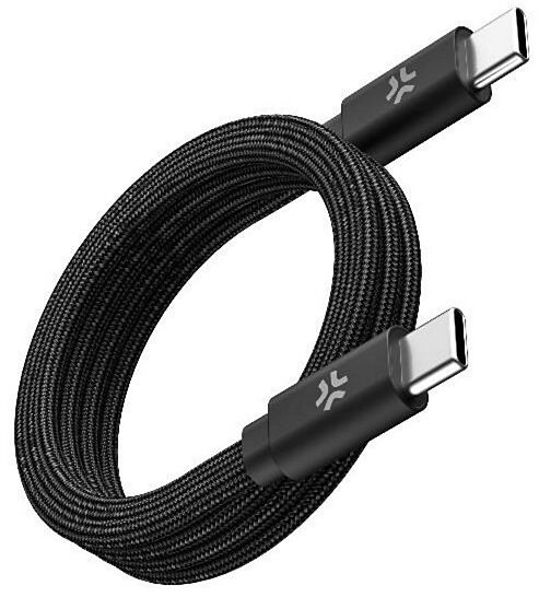 Celly segulmögnuð 60W USB-C Í USB-C snúra - 2 metrar