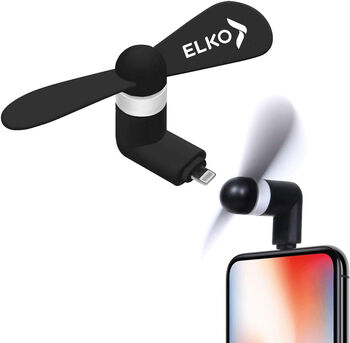 ELKO vifta USB-C og Lightning