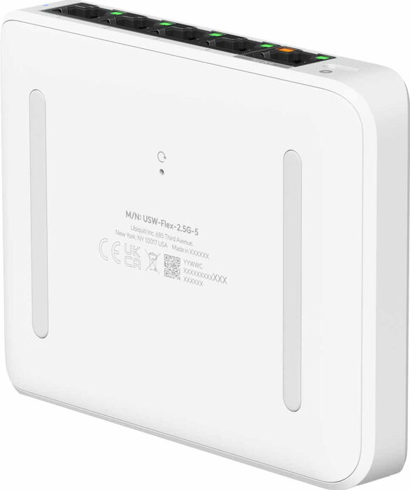 Ubiquiti UniFi USW Flex 5 tengja netskiptir - Hvítur