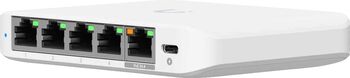 Ubiquiti UniFi USW Flex 5 tengja netskiptir - Hvítur