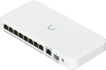 Ubiquiti UniFi USW Flex 8 tengja netskiptir - Hvítur