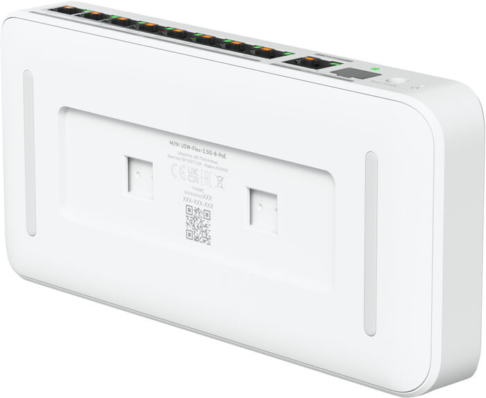 Ubiquiti UniFi USW Flex 8 tengja netskiptir - Hvítur