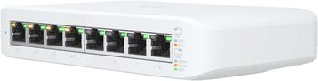 Ubiquiti UniFi Switch Lite 8 tengja netskiptir - Hvítur