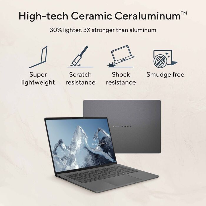Asus Zenbook A14 SDX2E/32/1TB/OLED Copilot+ 14" fartölva