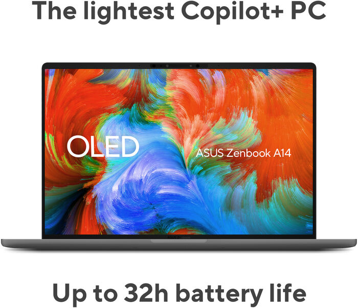 Asus Zenbook A14 SDX/16/512GB/OLED Copilot+ 14" fartölva