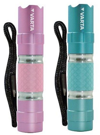 Varta vasaljós - Blátt eða bleikt