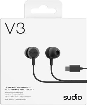 Product image not available for Sudio V3 heyrnartól - Svört
