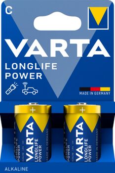 Varta Longlife Power C rafhlöður - 2 stk.