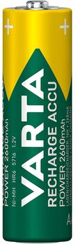 Varta AA hleðslurafhlöður (2600mAh) - 4 stk