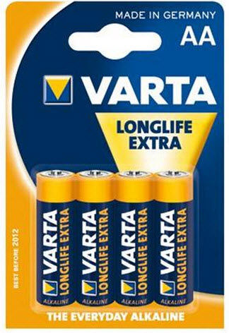 Varta AA rafhlöður (LongLife) - 4 stk