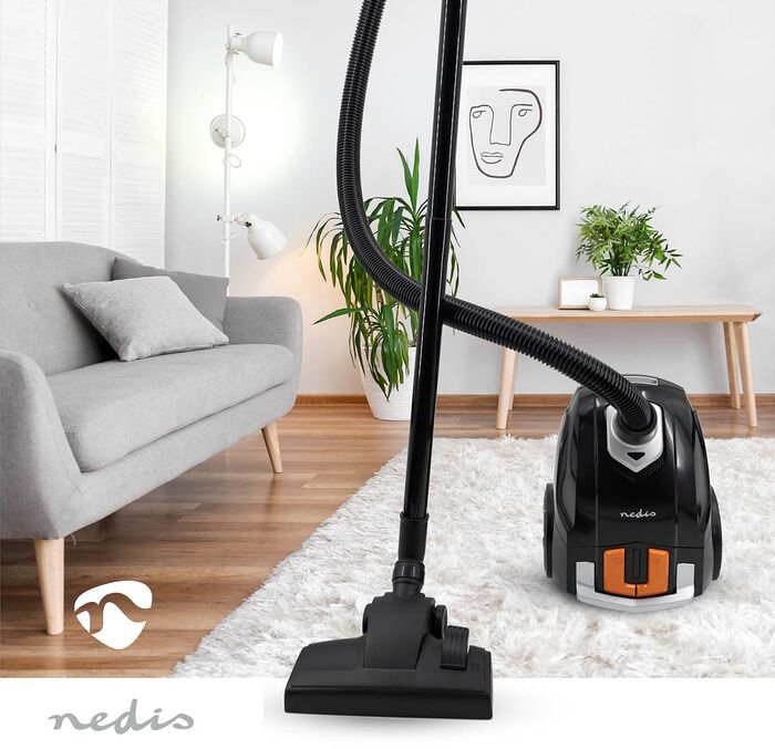 Nedis ryksuga VCBG100BKG - Svört