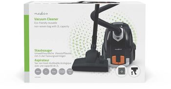 Nedis ryksuga VCBG100BKG - Svört