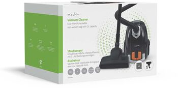 Nedis ryksuga VCBG100BKG - Svört