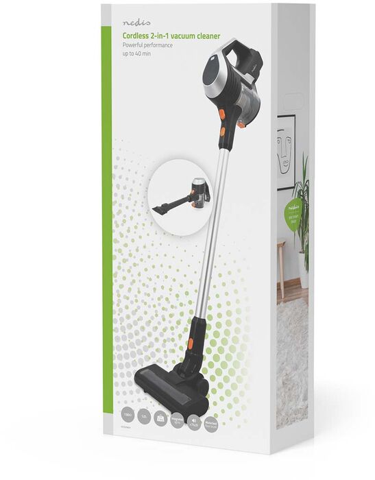 Nedis skaftryksuga VCCS250GY - Svört