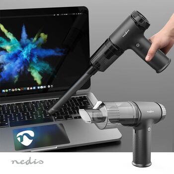 Nedis handryksuga og blásari - Svartur