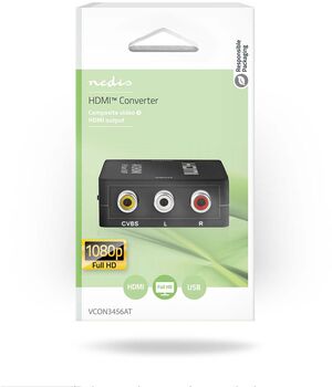 Nedis breytibox RCA í HDMI 