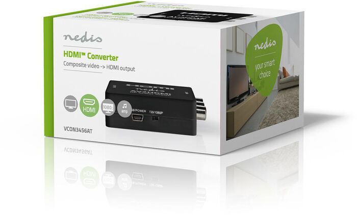 Nedis breytibox RCA í HDMI 