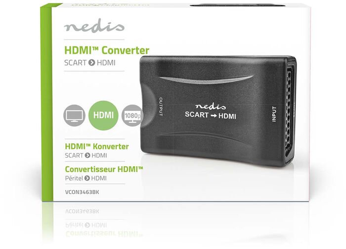 Nedis Scart í HDMI breytibox