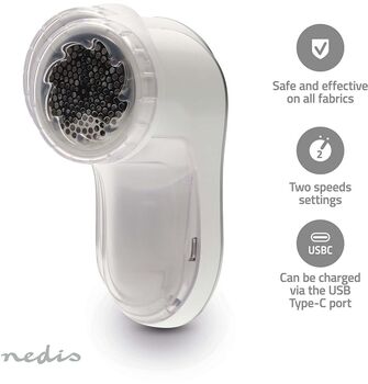 Nedis hnökravél - Hvít