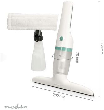 Nedis gluggaþvottasett - Hvítt