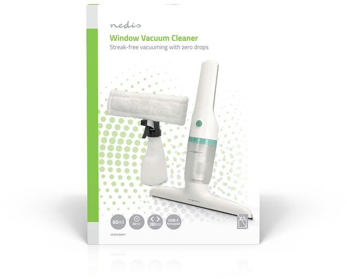 Nedis gluggaþvottasett - Hvítt