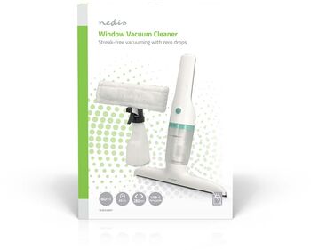 Nedis gluggaþvottasett - Hvítt