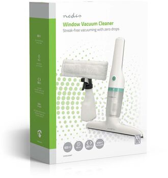 Nedis gluggaþvottasett - Hvítt