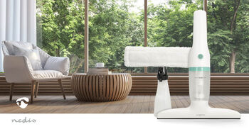 Nedis gluggaþvottasett - Hvítt