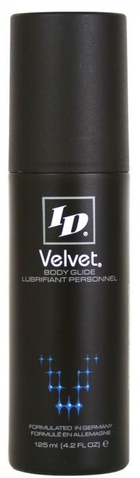 ID Velvet sílíkonblandað sleipiefni - 125ml