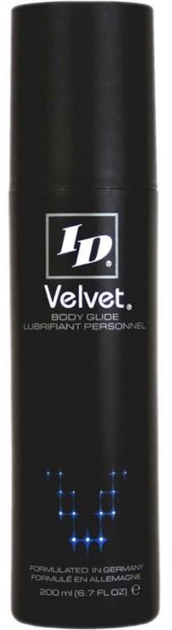 ID Velvet sílíkonblandað sleipiefni - 200ml