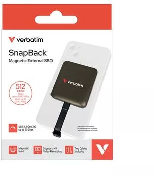 Verbatim SnapBack SSD - 512 GB 