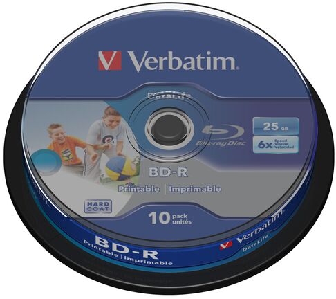 Verbatim BD-R skrifanlegir diskar - 10 stk í pakka