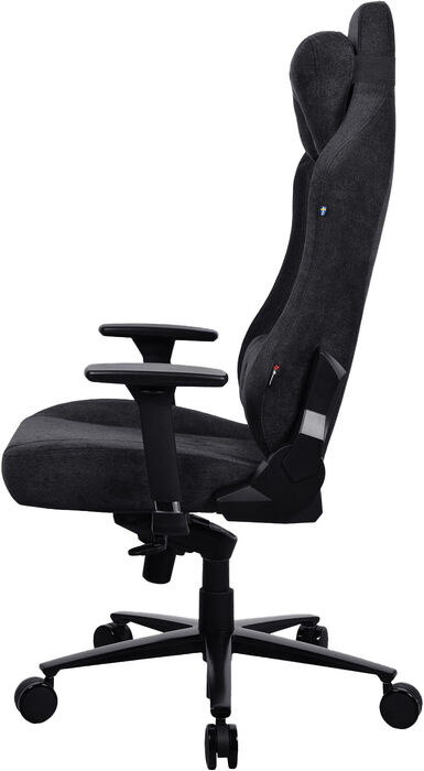 Arozzi Vernazza Soft Fabric leikjastóll - Svartur