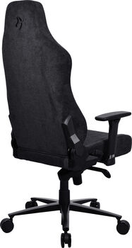 Arozzi Vernazza Soft Fabric leikjastóll - Svartur