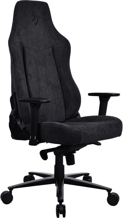 Arozzi Vernazza Soft Fabric leikjastóll - Svartur