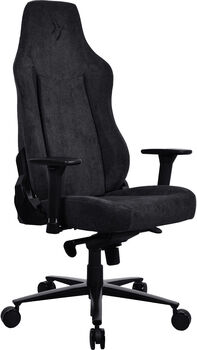 Arozzi Vernazza Soft Fabric leikjastóll - Svartur