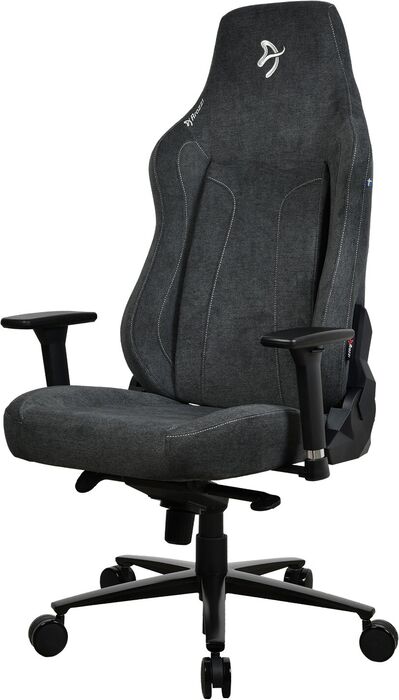 Arozzi Vernazza XL Soft Fabric leikjastóll - Dökkgrár