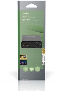 HDMI skiptibox f. TosLink úttengi